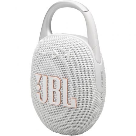 JBL Clip 5 Altavoz Bluetooth Portátil Blanco JBL Clip 5 Altavoz Bluetooth Portátil Blanco